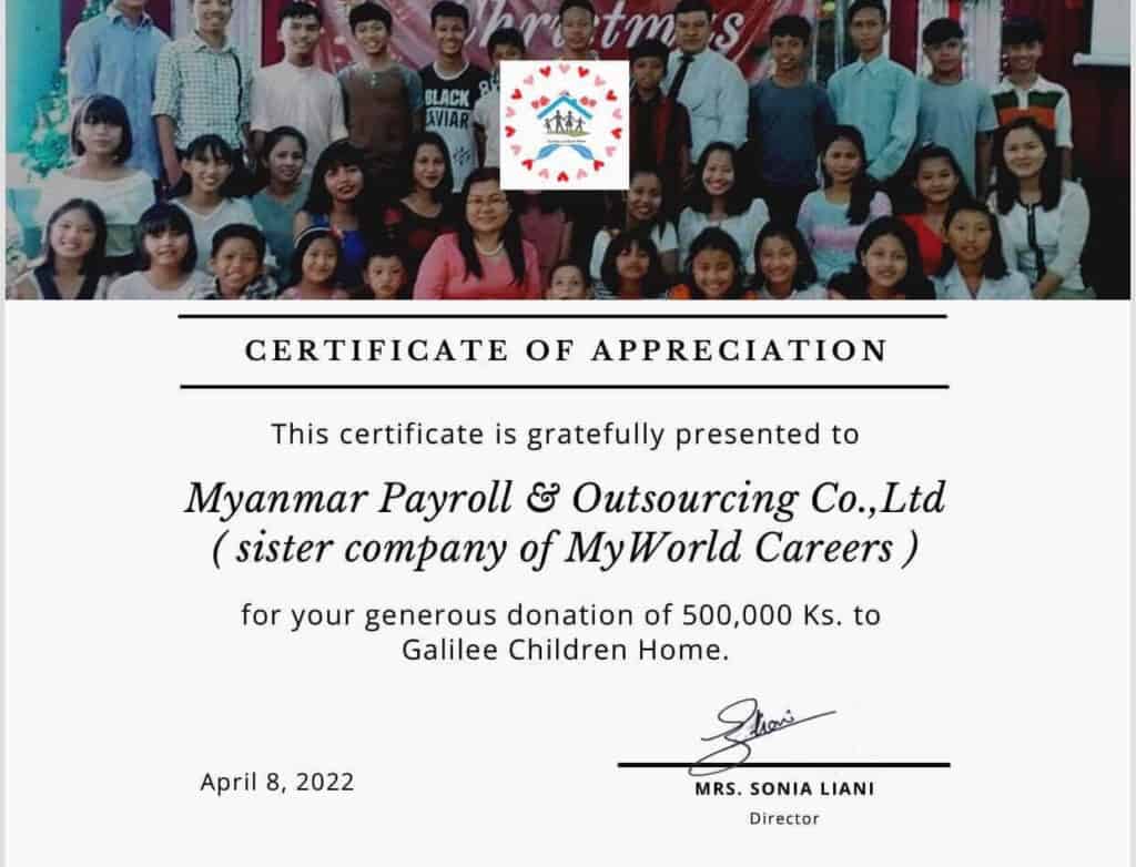 Q2 CSR - MP&OxGalilee Children Home